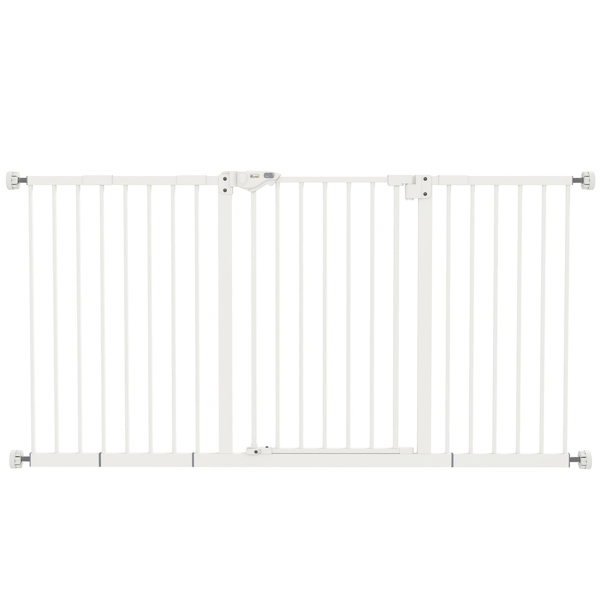 Barrière de sécurité blanche pour chien