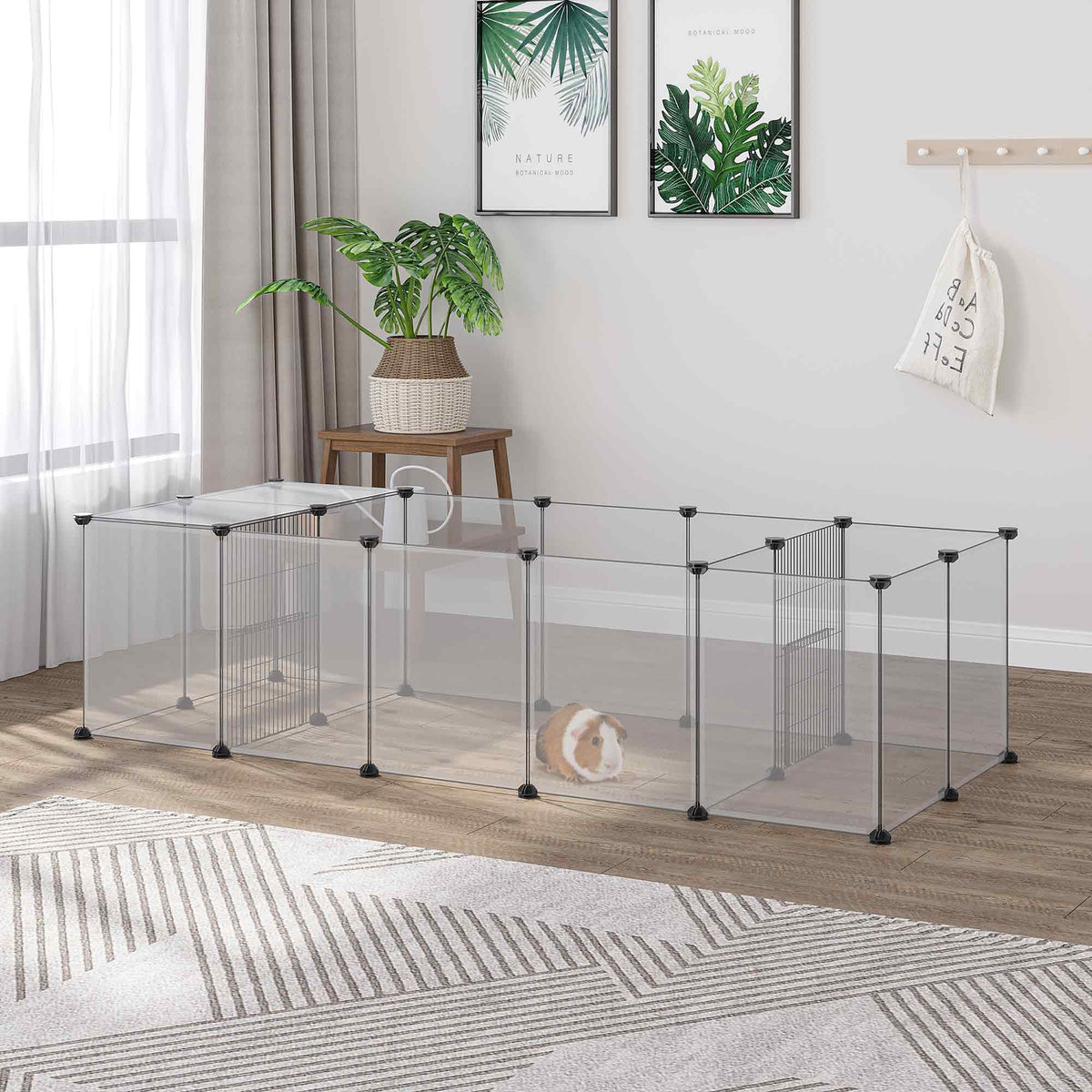 Enclos modulable pour petits animaux 20 panneaux – vue 5