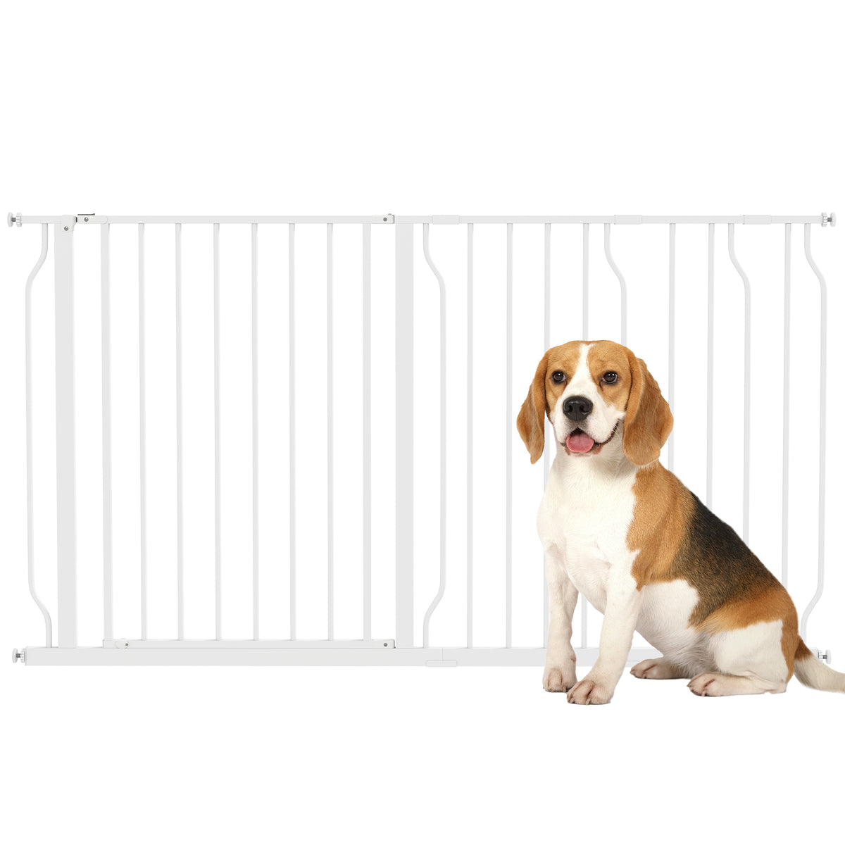 Barrière de sécurité extensible pour chien 75-145 cm – vue 6
