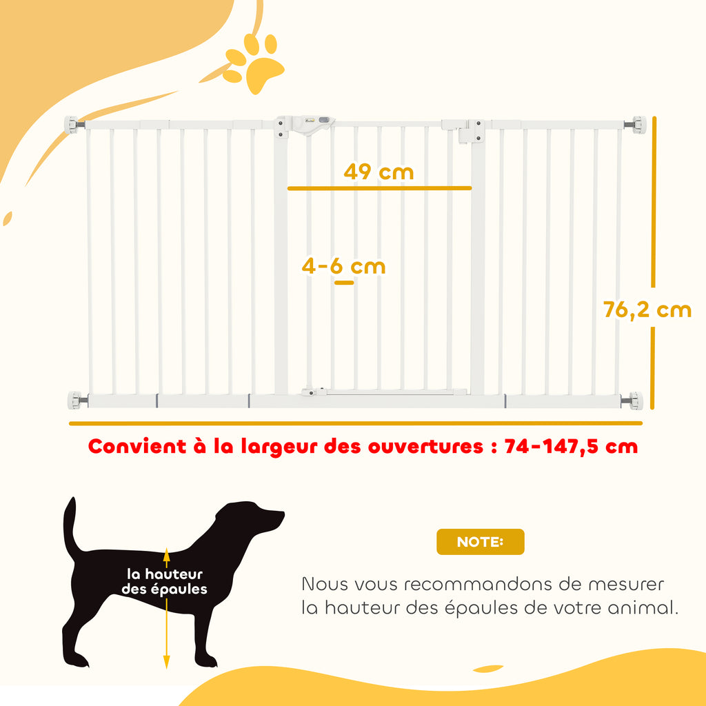 Barrière de sécurité pour chien sans perçage – vue 3
