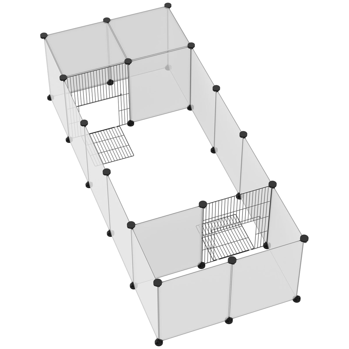 Enclos modulable pour petits animaux 20 panneaux – vue 9