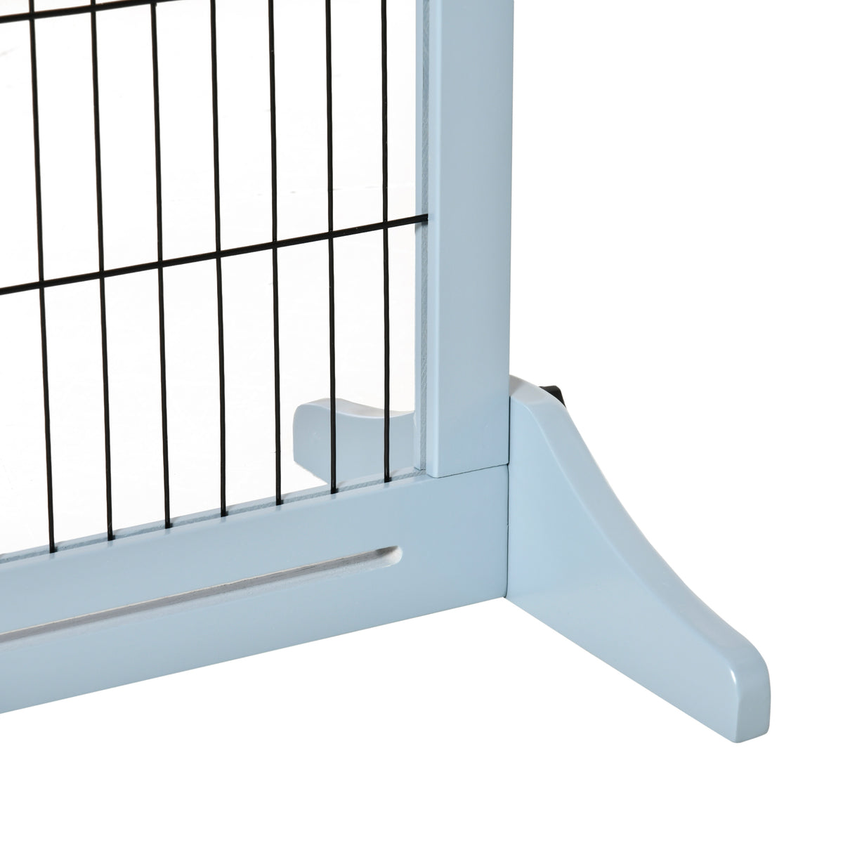 Barrière pour chien en bois autoportante 104-180 cm – vue 5