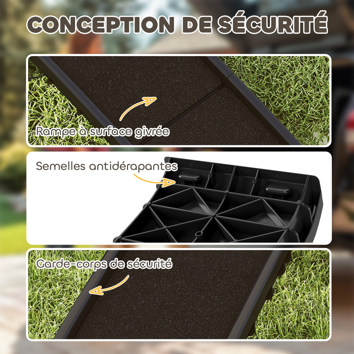 Rampe pliable pour chien 155 cm – vue 6