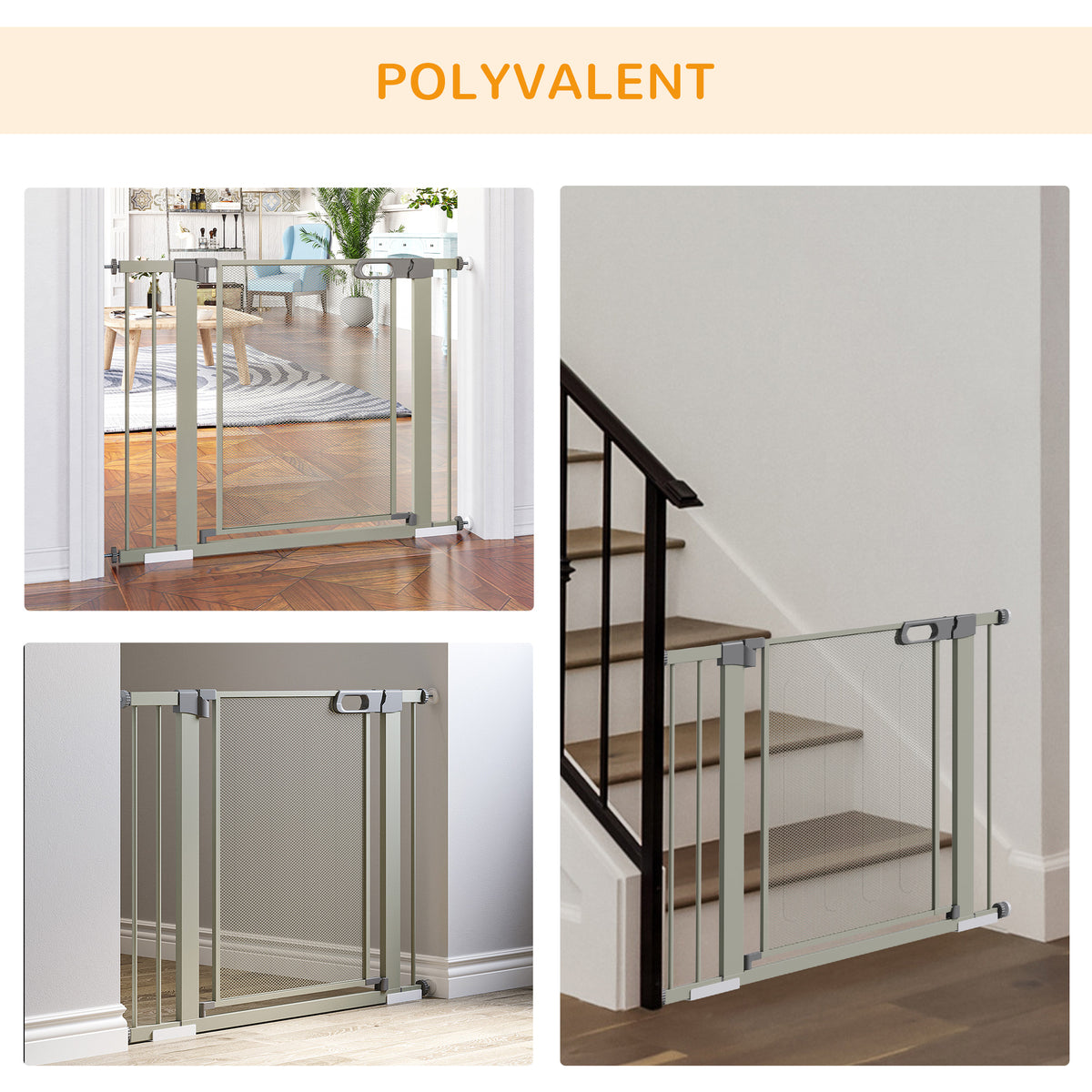 Barrière de sécurité pour chien 75-103 cm – vue 4