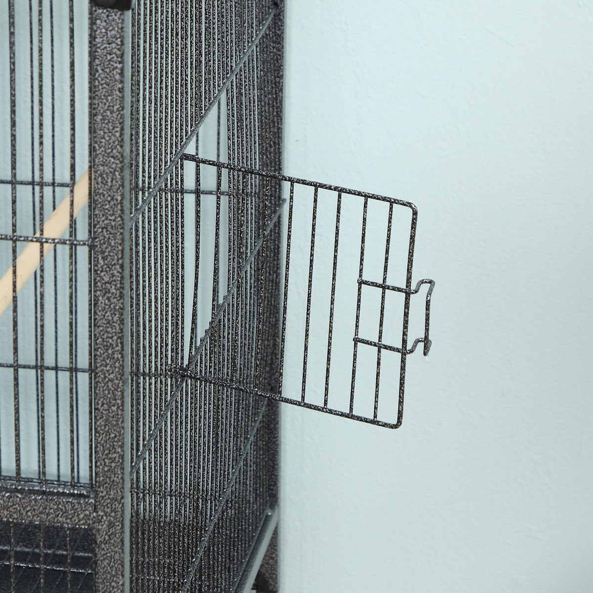 Volière double sur roulettes pour oiseaux – vue 3