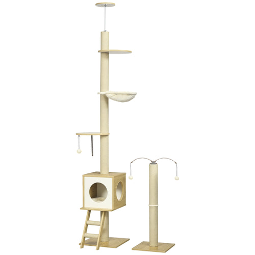 Arbre à chat du sol au plafond 225-285 cm – vue 2