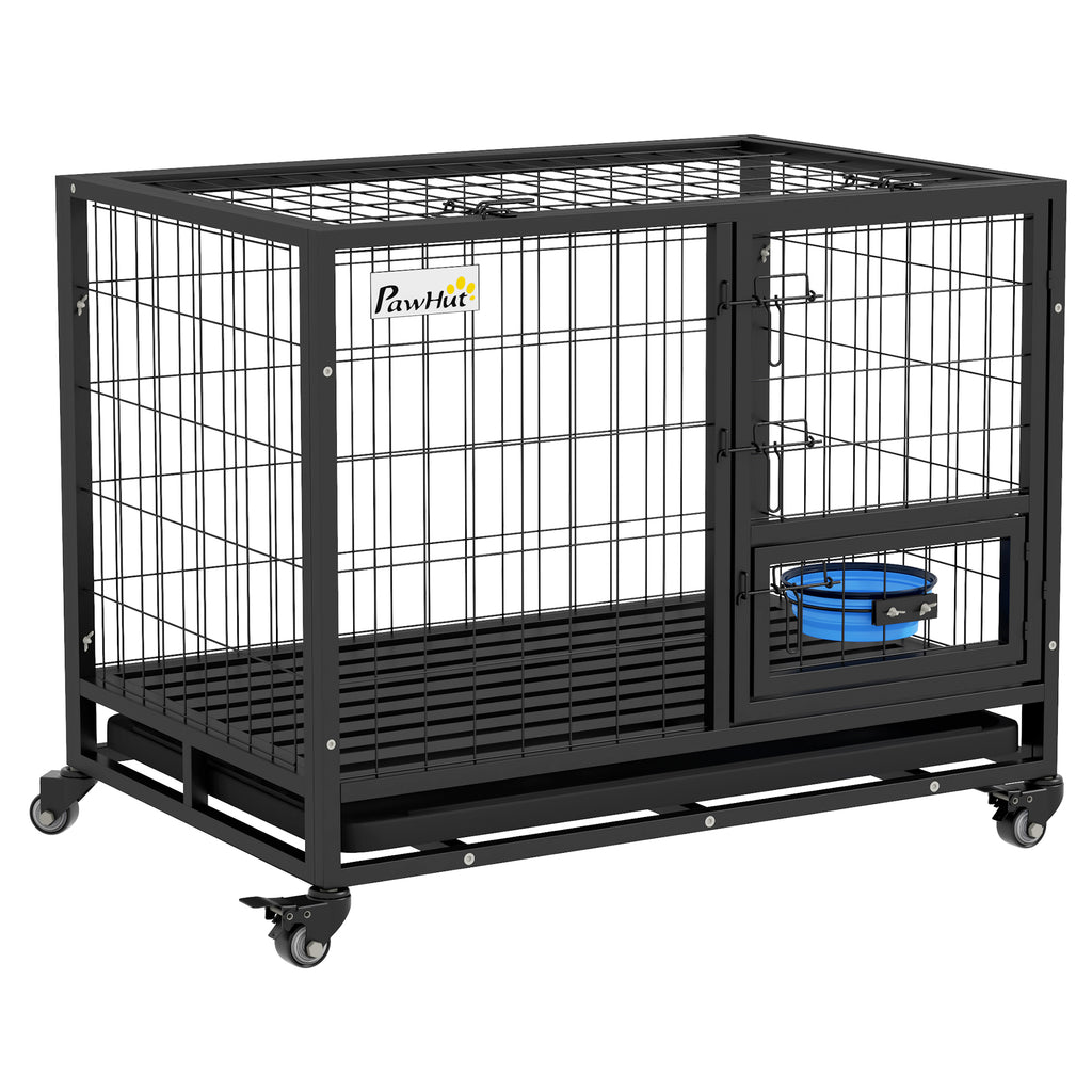 Cage sur roulettes pour grand chien – vue 5
